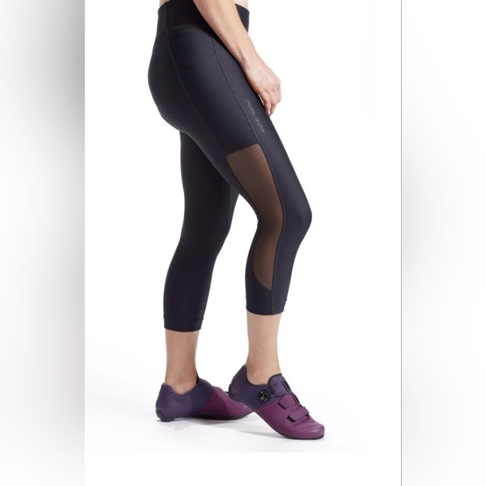 Pearl Izumi Attack Air 21" Crop Black Leggings